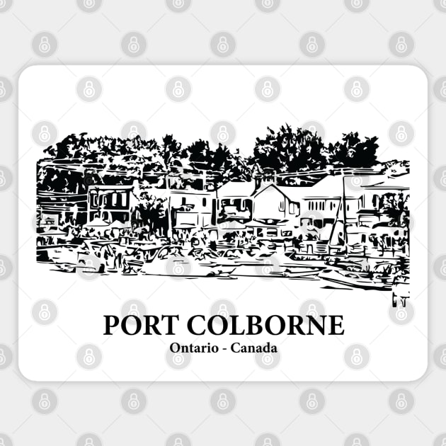 Port Colborne - Ontario Magnet by Lakeric